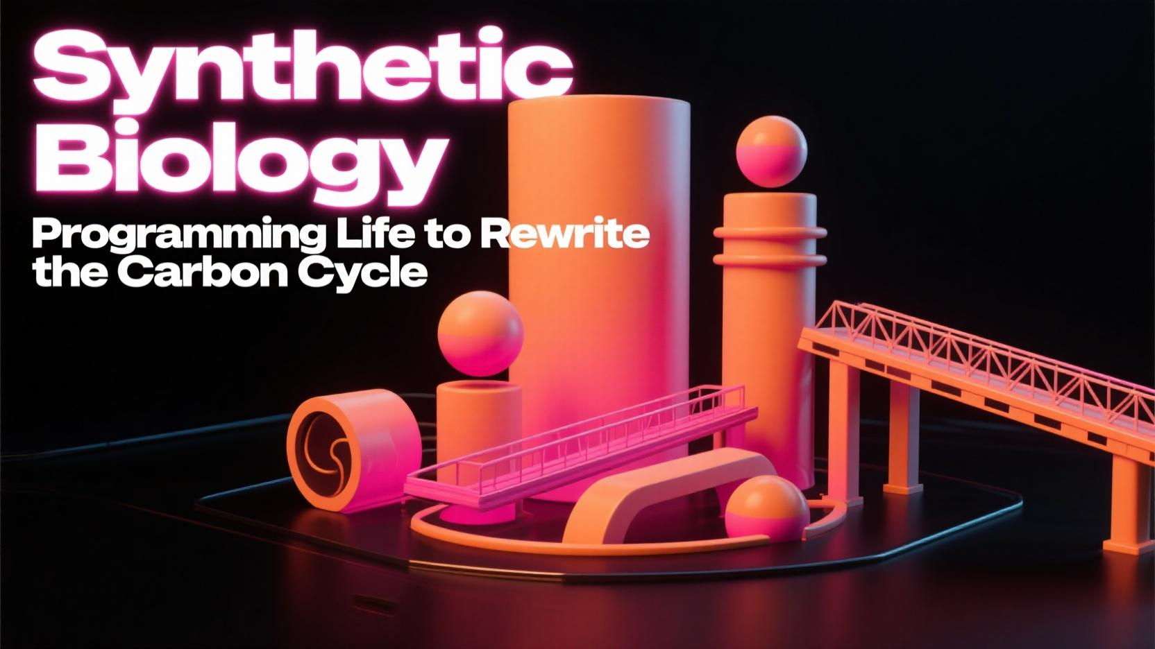 Synthetic Biology: Programming Life to Rewrite the Carbon Cycle